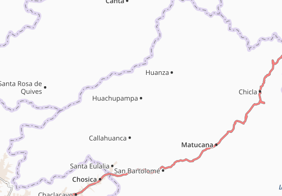 Kaart Plattegrond Huachupampa