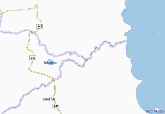 Karte Stadtplan Chitondo
