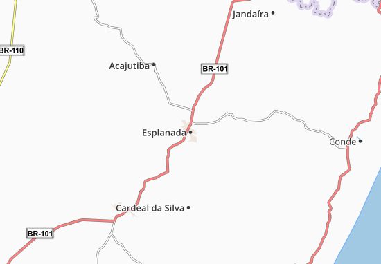 Esplanada Map