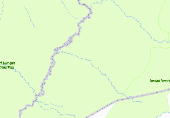 Karte Stadtplan Chifunda