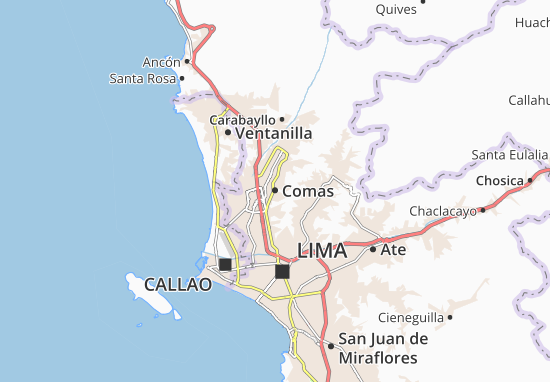 Comas Map