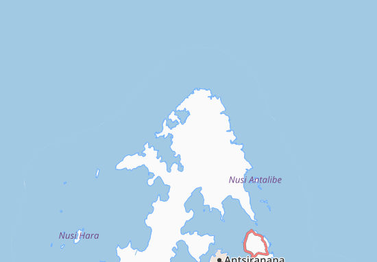 Karte Stadtplan Ambatafo