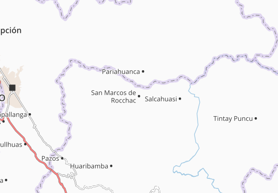 Mapa San Marcos de Rocchac