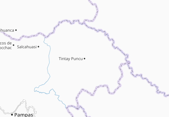 Karte Stadtplan Tintay Puncu