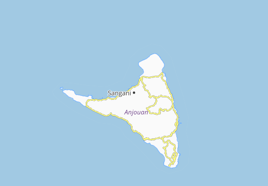 Mapa Sangani