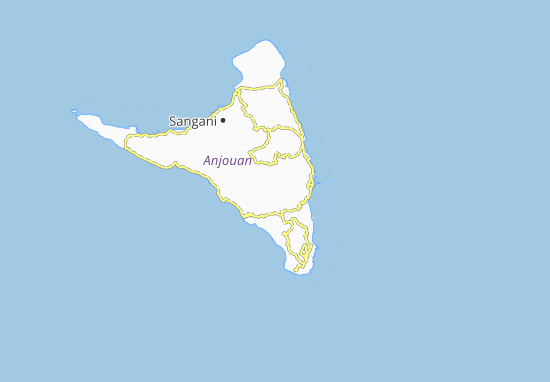 Karte Stadtplan Ouzini