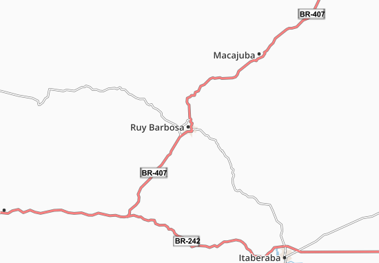 Ruy Barbosa Map