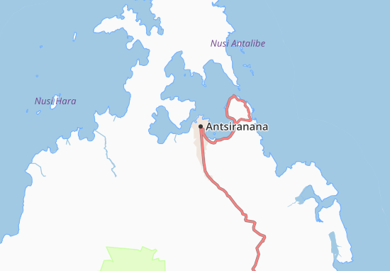 Karte Stadtplan Ambariokisoa