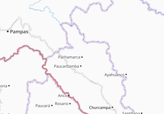 Karte Stadtplan Pachamarca