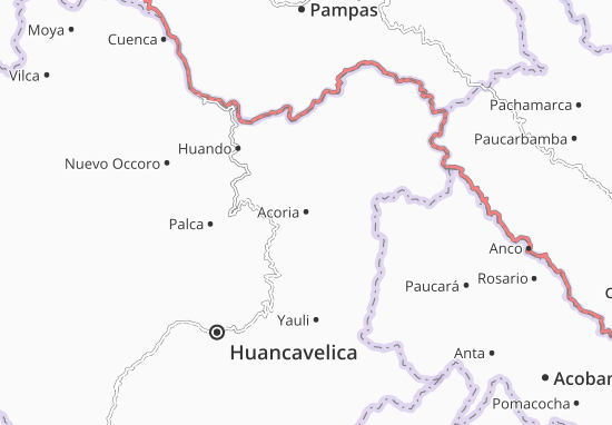 Kaart Plattegrond Acoria