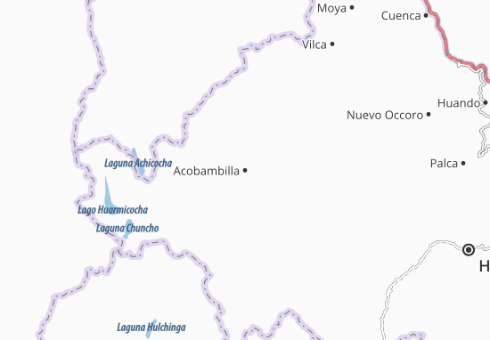 Karte Stadtplan Acobambilla