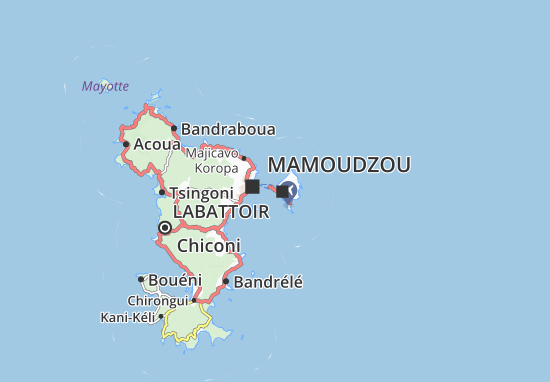 Kaart Plattegrond Foungoujou