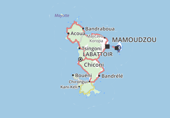 Hapandzo Map