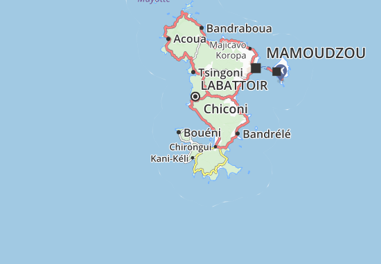 Mapa Hanyoundrou