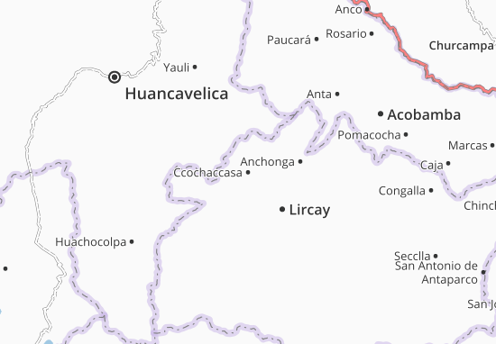 Ccochaccasa Map