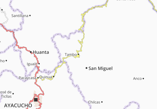 Mapa Tambo
