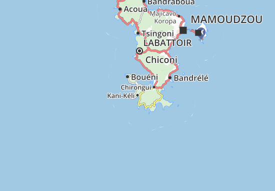 Mapa Kani-Kéli