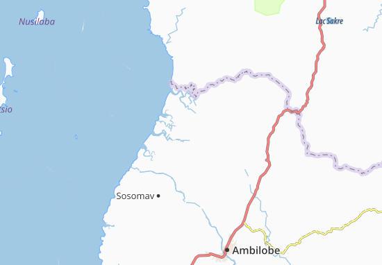 Karte Stadtplan Ambatoharana