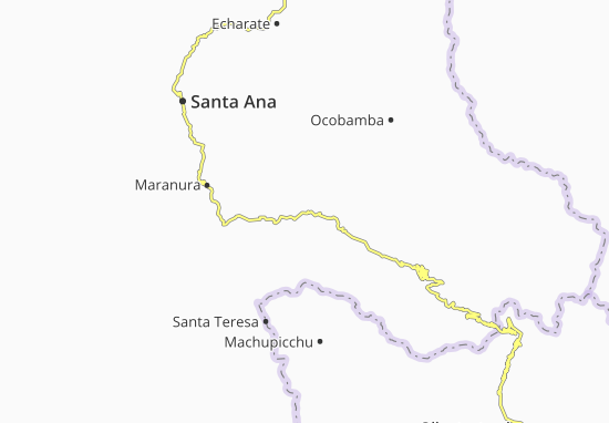 Kaart Plattegrond Huayopata