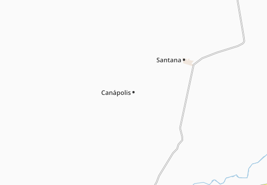 Mapa Canápolis
