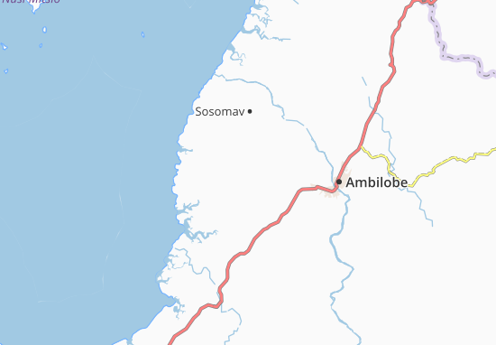 Kaart Plattegrond Ampondralava