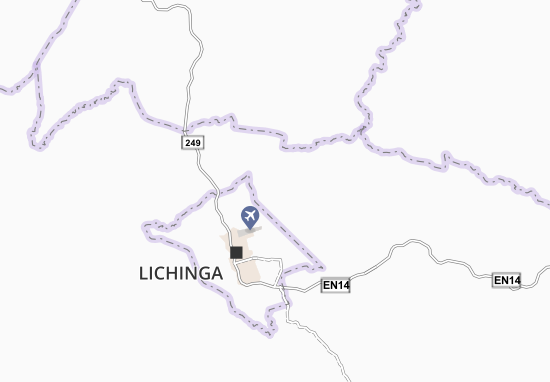 Lungudja Map
