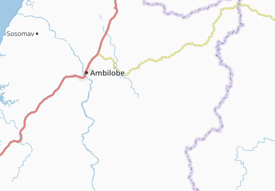 Kaart Plattegrond Ambodimadiro