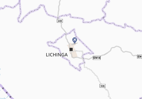 Kaart Plattegrond Lichinga