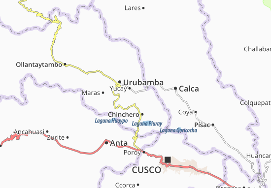 Karte Stadtplan Huayllabamba