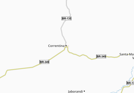 Mapa Correntina