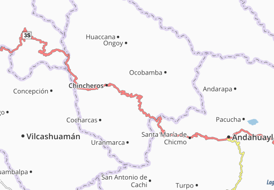 Ranracancha Map