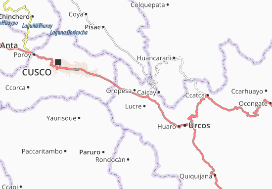 Karte Stadtplan Oropesa