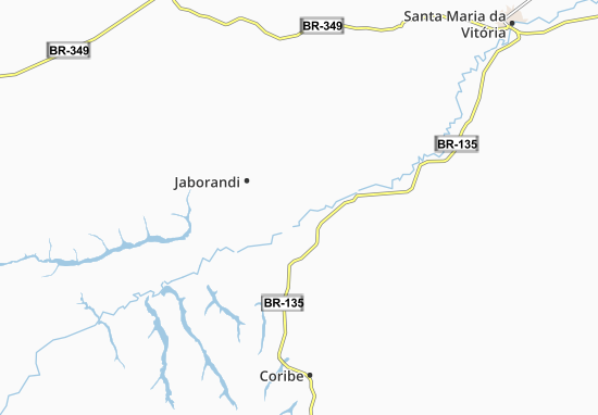 Jaborandi Map