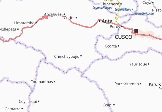 Karte Stadtplan Chinchaypujio