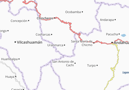 Karte Stadtplan Uranmarca