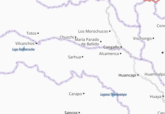 Mapa Sarhua