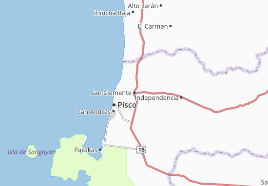 Mapas-Planos San Clemente
