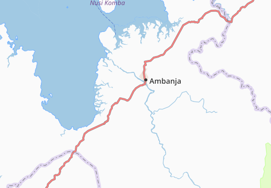 Karte Stadtplan Mangabe