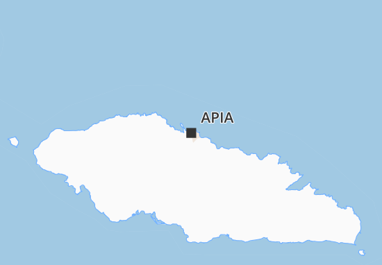 Karte Stadtplan Apia