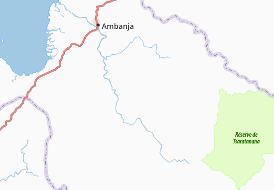 Karte Stadtplan Ambalafary
