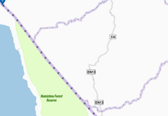 Mapa Chipende