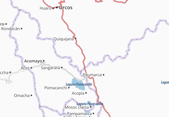 Mapa Cusipata
