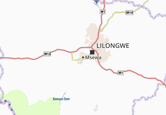 Mapa Msewa