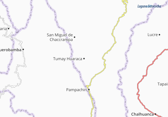 Kaart Plattegrond Tumay Huaraca