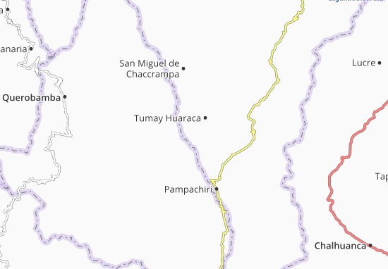 Karte Stadtplan Pomacocha