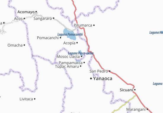 Mosoc Llacta Map