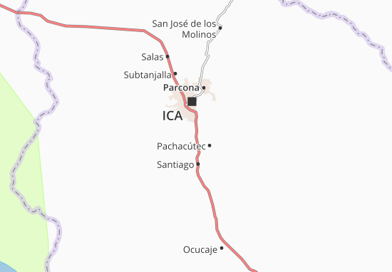 Kaart Plattegrond Pachacútec