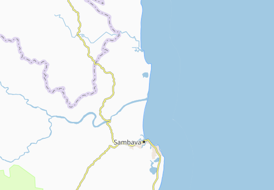 Mapa Bemanevika