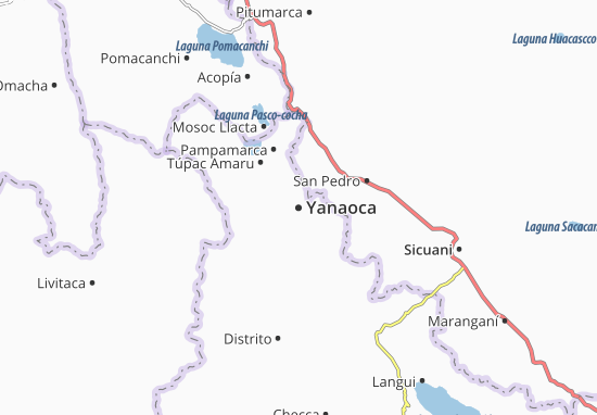 Carte-Plan Yanaoca