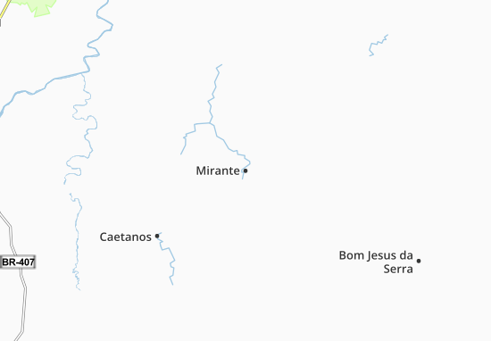 Kaart Plattegrond Mirante